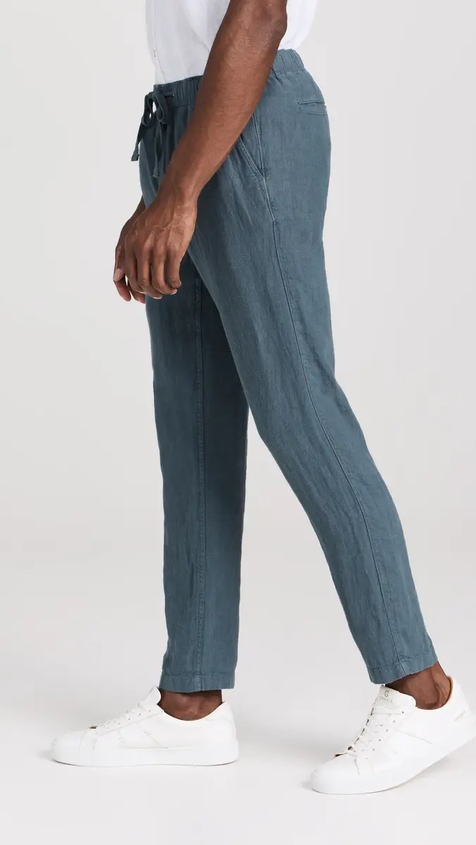 Faherty Linen Drawstring Pants | Thumbnail 4 Faherty Linen Drawstring Pants | Thumbnail 4