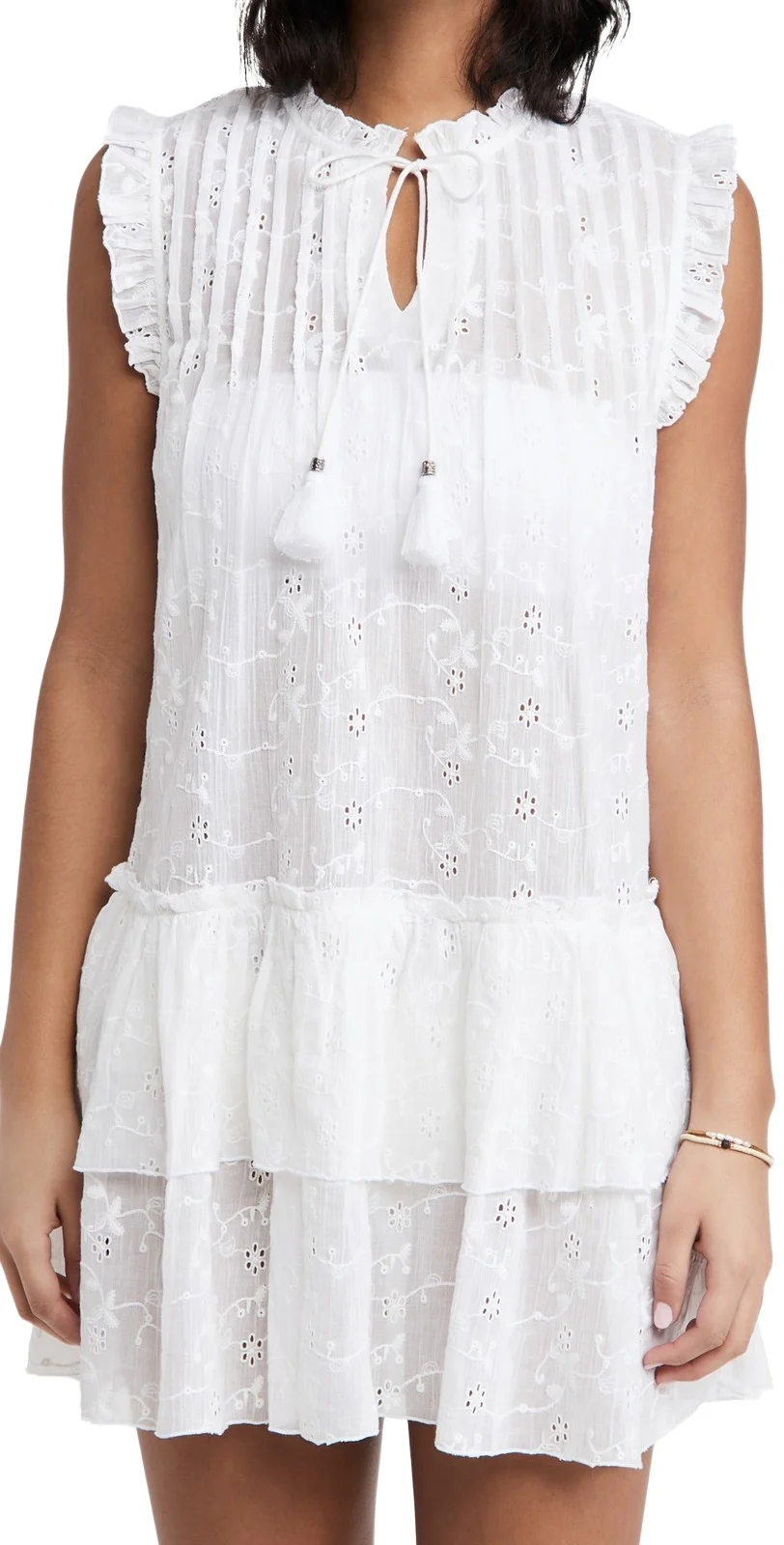 Eyelet Coverup Dress