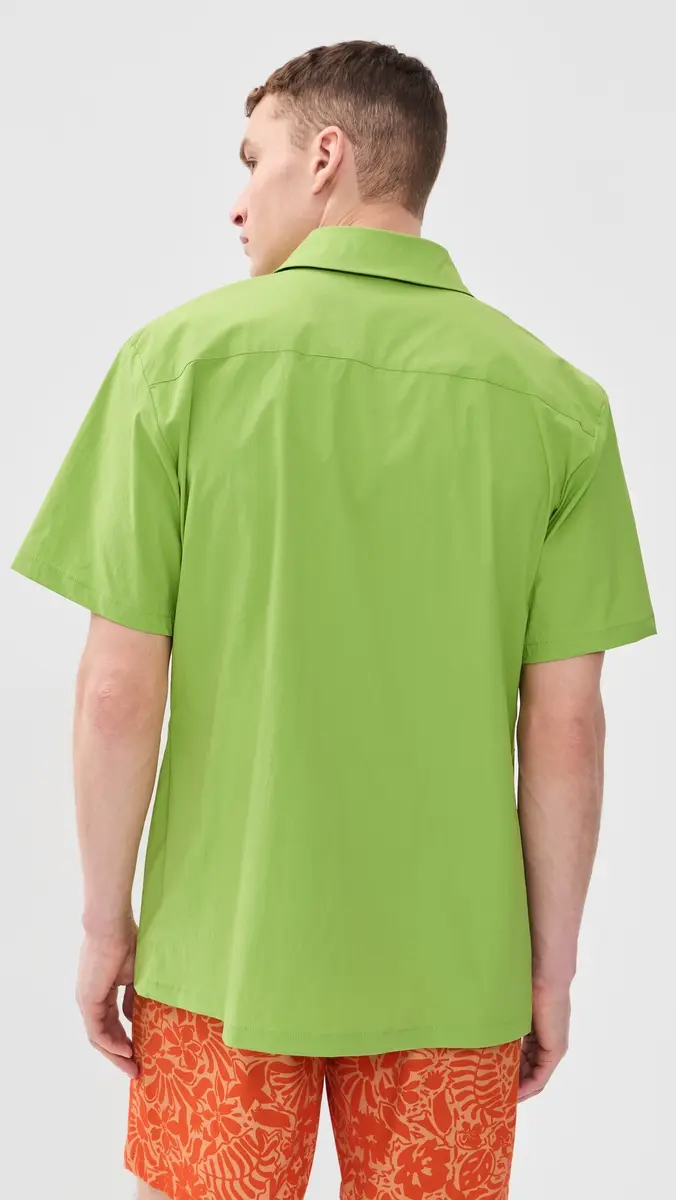 Dur Doux Bradley Nylon Camp Shirt | Thumbnail 3 Dur Doux Bradley Nylon Camp Shirt | Thumbnail 3