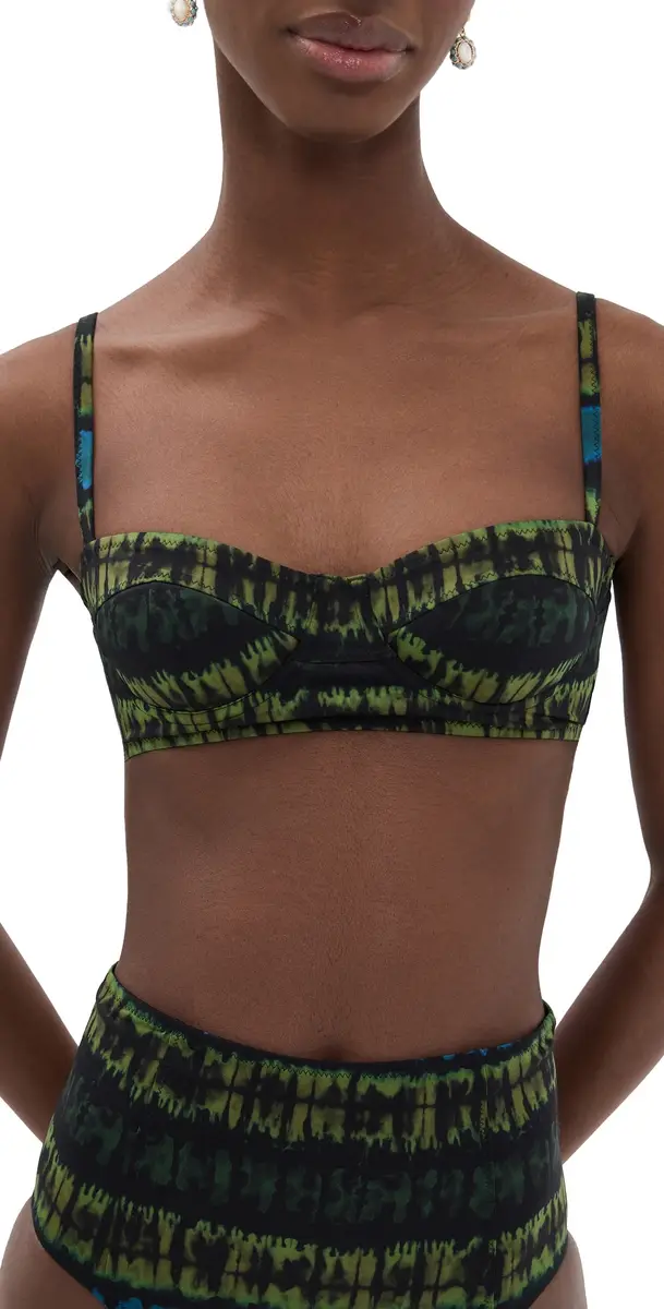 Ulla Johnson Zahara Bikini Top agoon | Image 1 Ulla Johnson Zahara Bikini Top agoon | Image 1