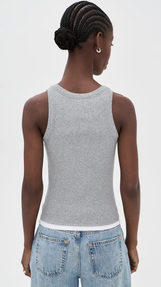 Velvet Orion Tank Top Heather Grey/White | Thumbnail 3 Velvet Orion Tank Top Heather Grey/White | Thumbnail 3