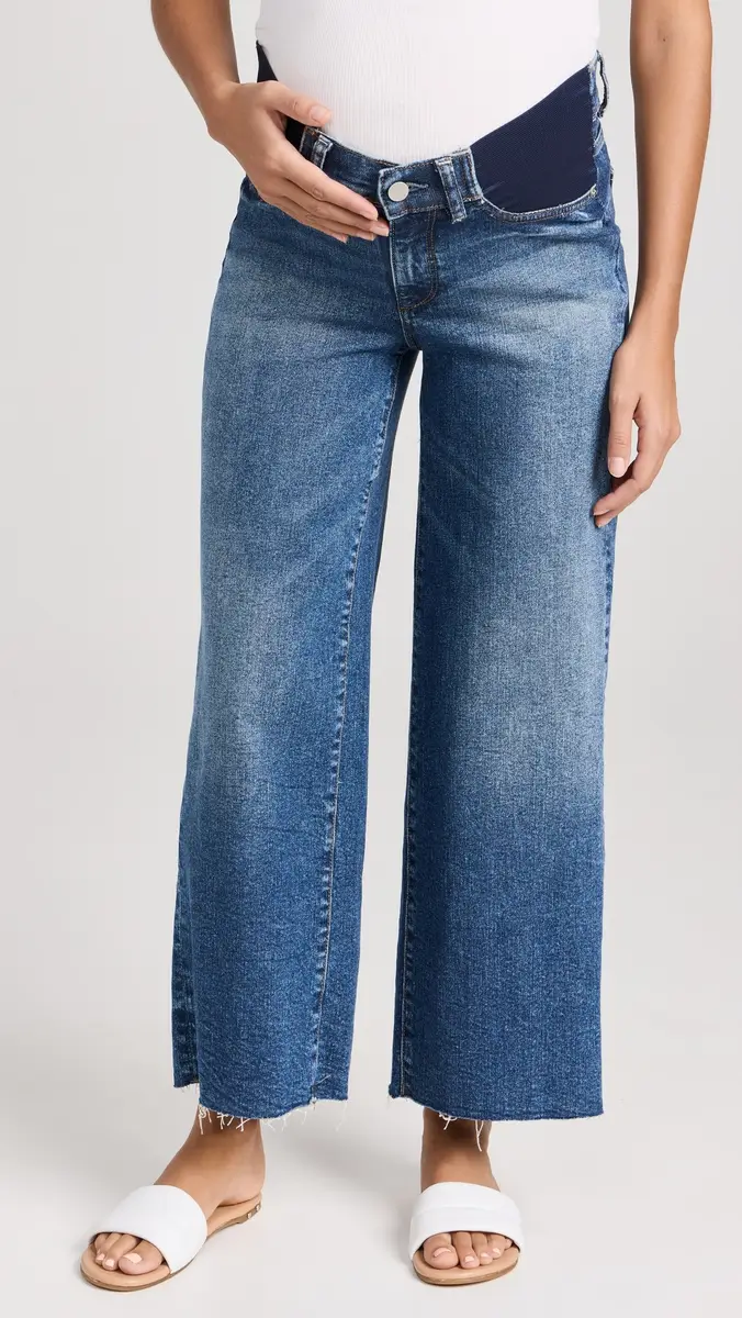 DL1961 Hepburn Maternity Wide Leg Jeans | Thumbnail 2 DL1961 Hepburn Maternity Wide Leg Jeans | Thumbnail 2
