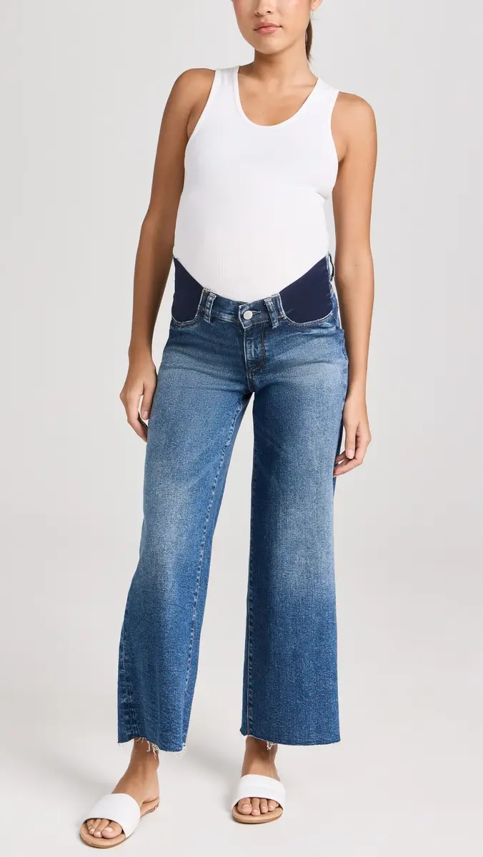 DL1961 Hepburn Maternity Wide Leg Jeans | Thumbnail 5 DL1961 Hepburn Maternity Wide Leg Jeans | Thumbnail 5