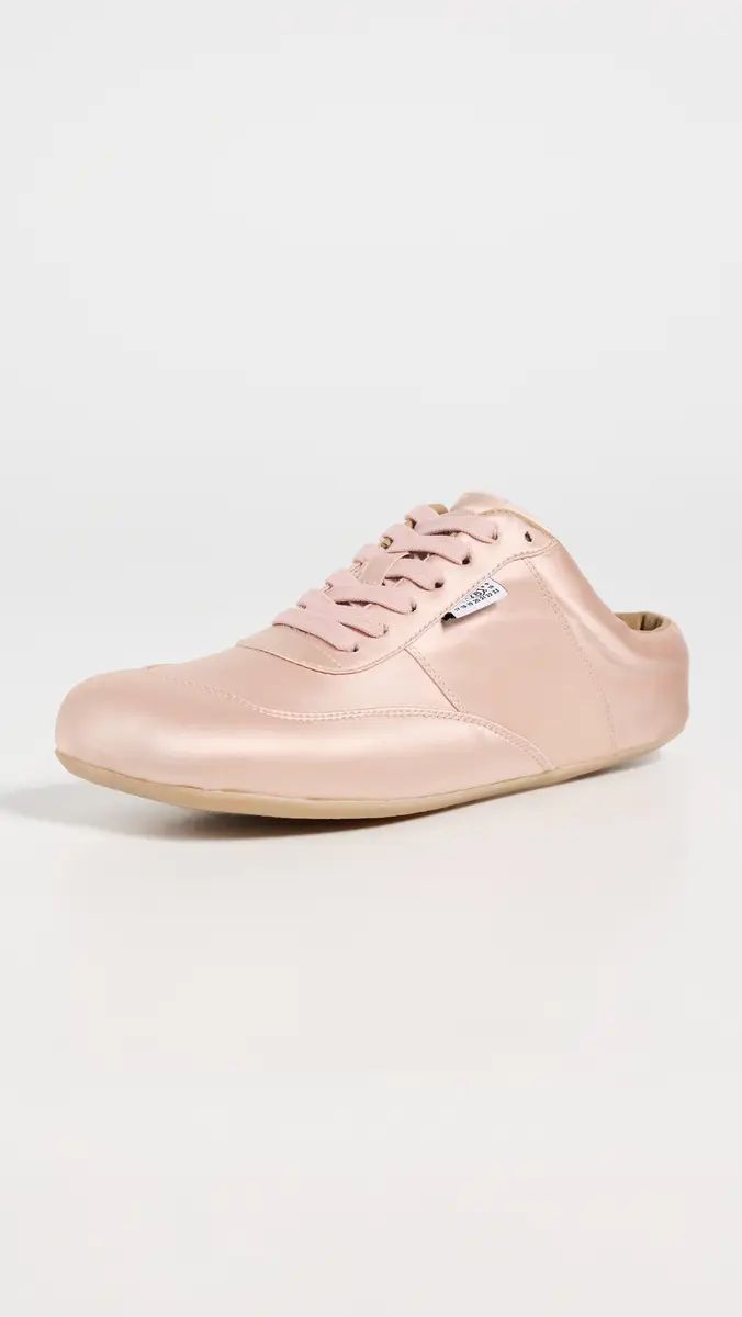 MM6 Maison Margiela Satin Sneakers Rose Cloud | Thumbnail 2 MM6 Maison Margiela Satin Sneakers Rose Cloud | Thumbnail 2