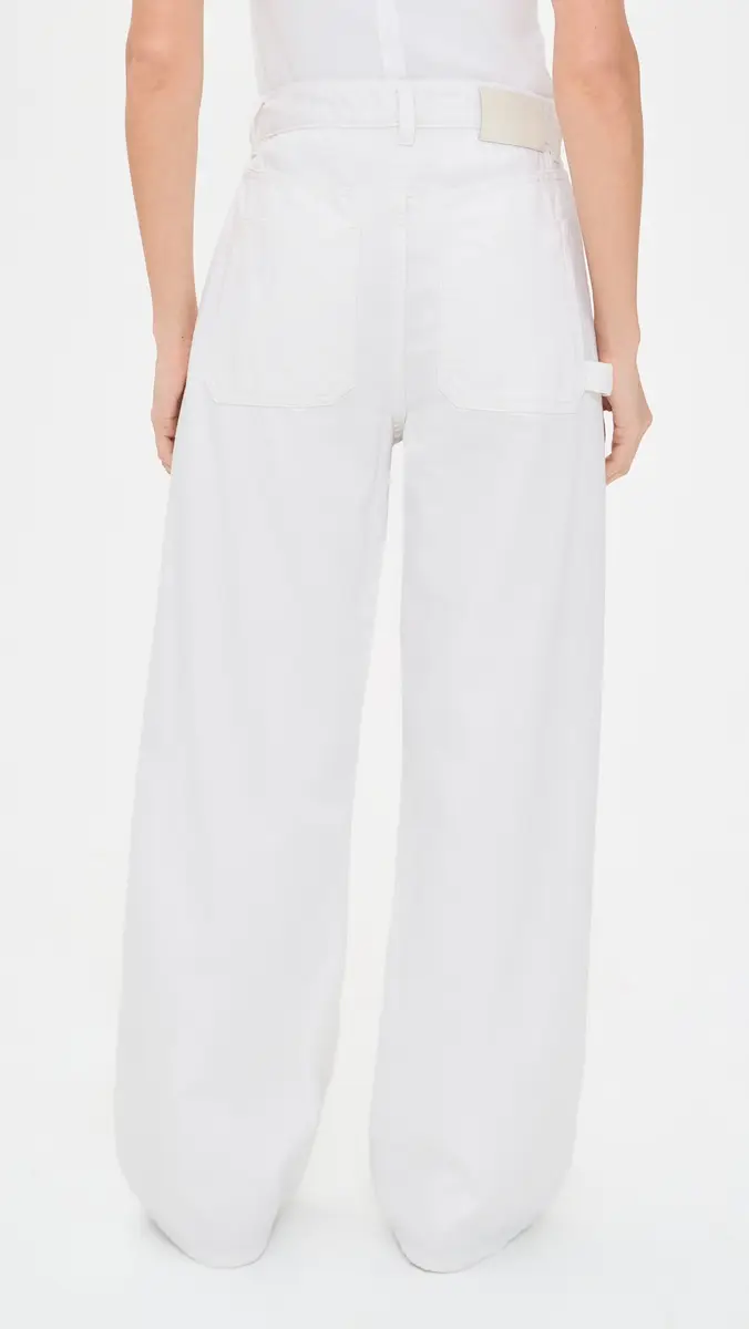 DL1961 Taylor Relaxed Barrel High Rise Jeans White | Thumbnail 3 DL1961 Taylor Relaxed Barrel High Rise Jeans White | Thumbnail 3