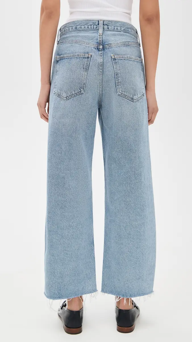 AGOLDE Low Curve Fray Jeans | Thumbnail 4