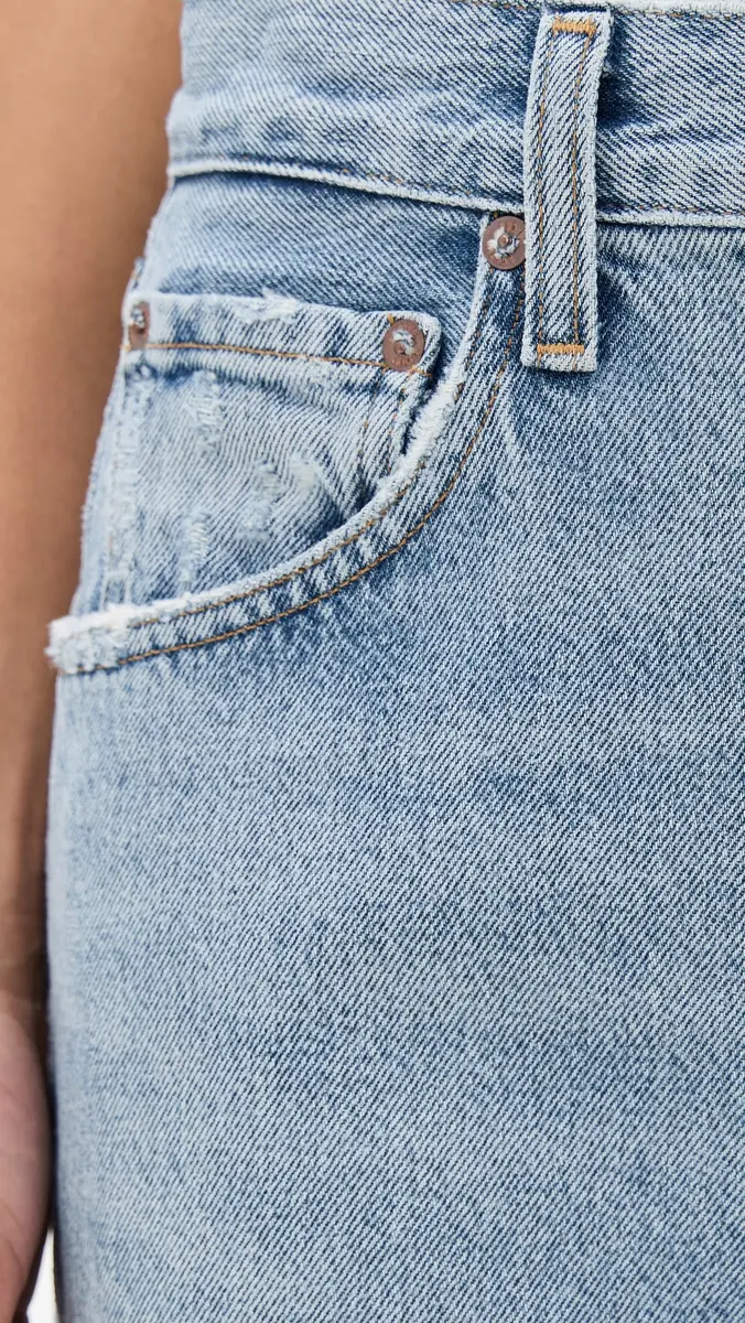 AGOLDE Low Curve Fray Jeans | Thumbnail 6