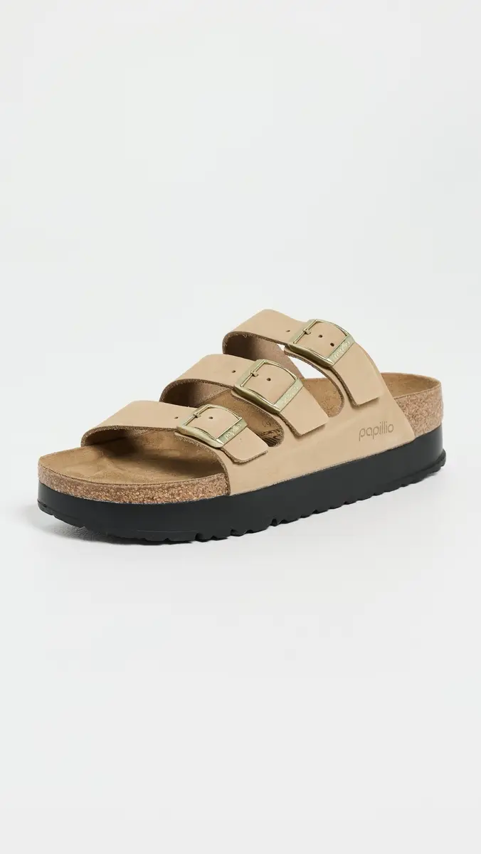 Birkenstock Florida Platform Flex Sandals Sandcastle | Thumbnail 2 Birkenstock Florida Platform Flex Sandals Sandcastle | Thumbnail 2