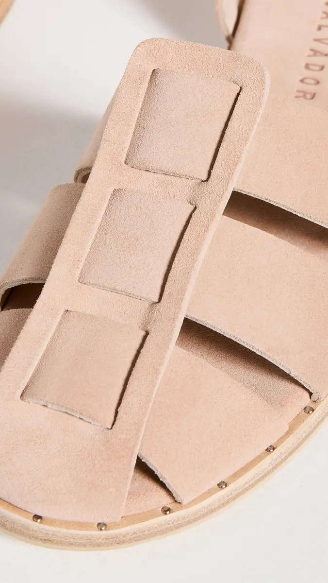 FRĒDA SALVADOR Sera Sandals Blush Suede | Thumbnail 6