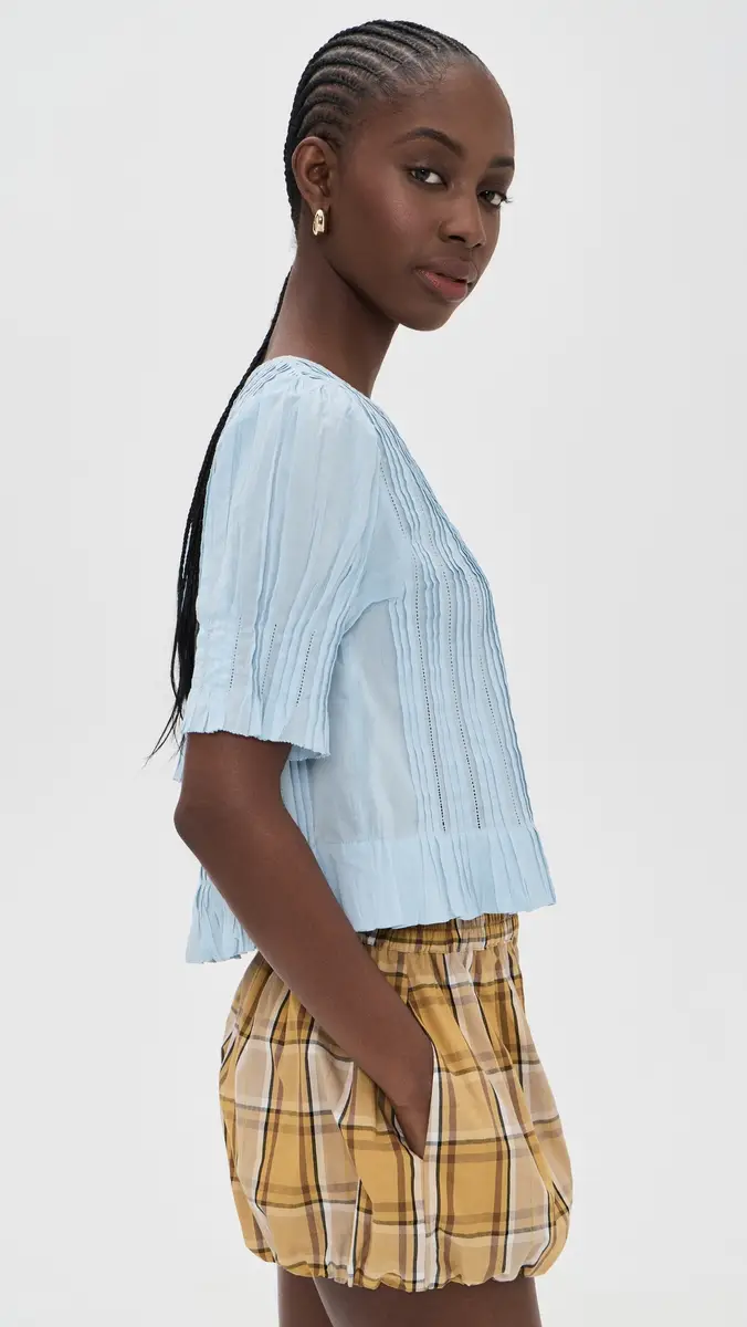 Sea Alberte Blouse Blue | Thumbnail 4 Sea Alberte Blouse Blue | Thumbnail 4