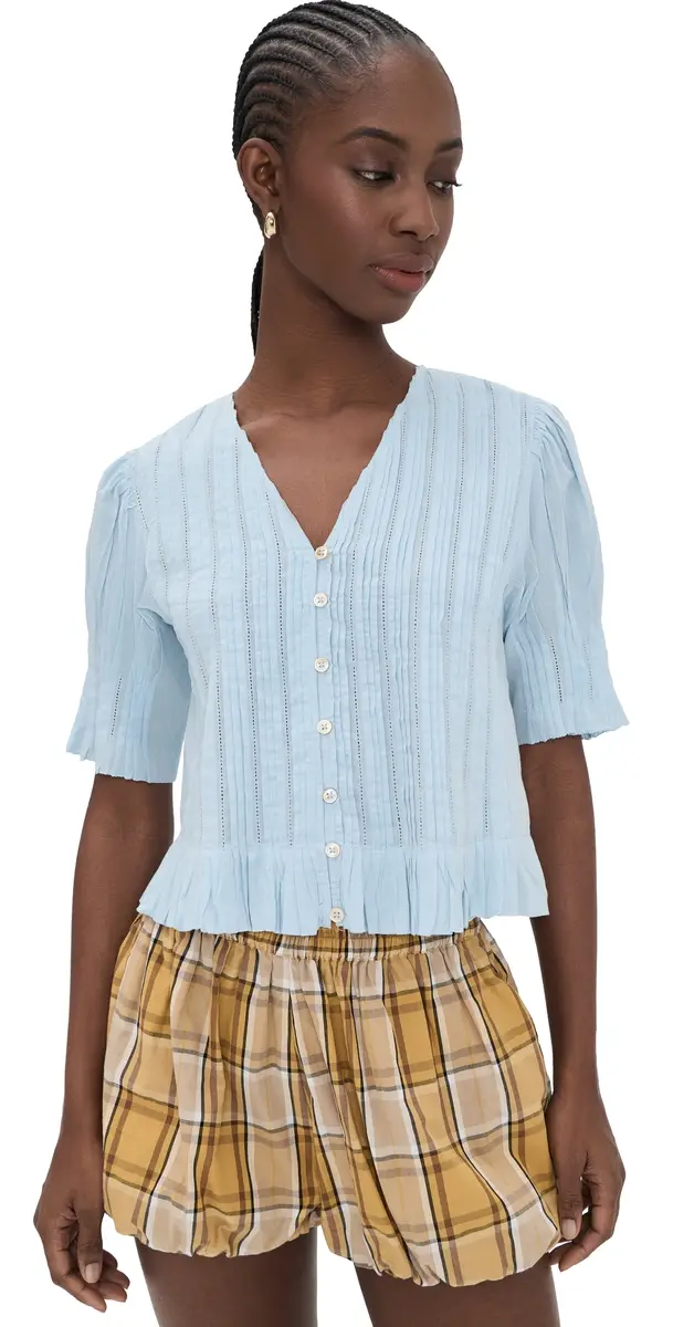 Sea Alberte Blouse Blue | Image 1 Sea Alberte Blouse Blue | Image 1