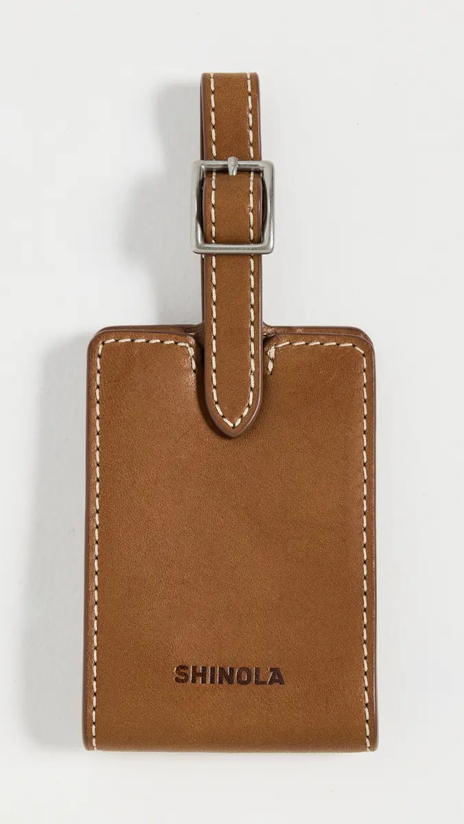 Shinola Leather Luggage ID Tag | Thumbnail 2 Shinola Leather Luggage ID Tag | Thumbnail 2