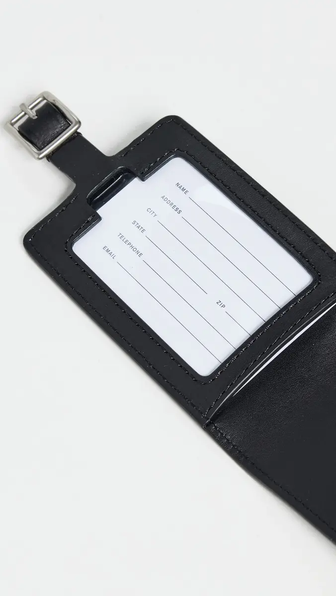 Shinola Leather Luggage ID Tag | Thumbnail 5