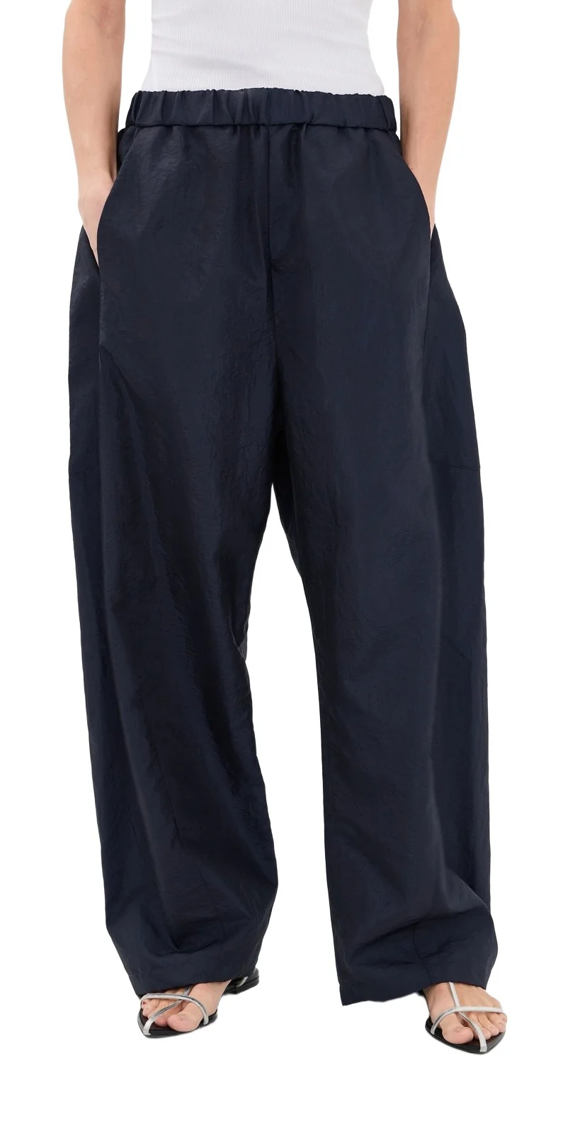 Tibi Crispy Nylon Winslow Petite Pants