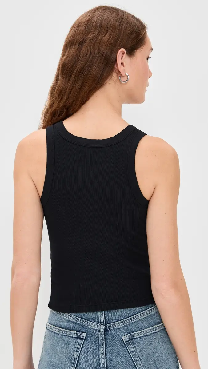 perfectwhitetee Elle Rib Tank | Thumbnail 3 perfectwhitetee Elle Rib Tank | Thumbnail 3