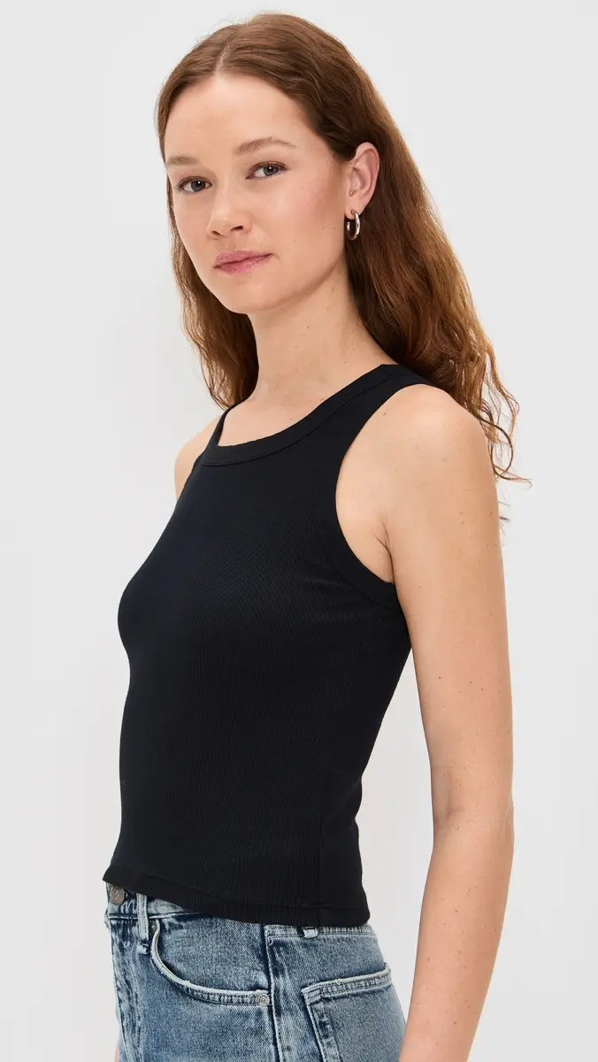 perfectwhitetee Elle Rib Tank | Thumbnail 4 perfectwhitetee Elle Rib Tank | Thumbnail 4