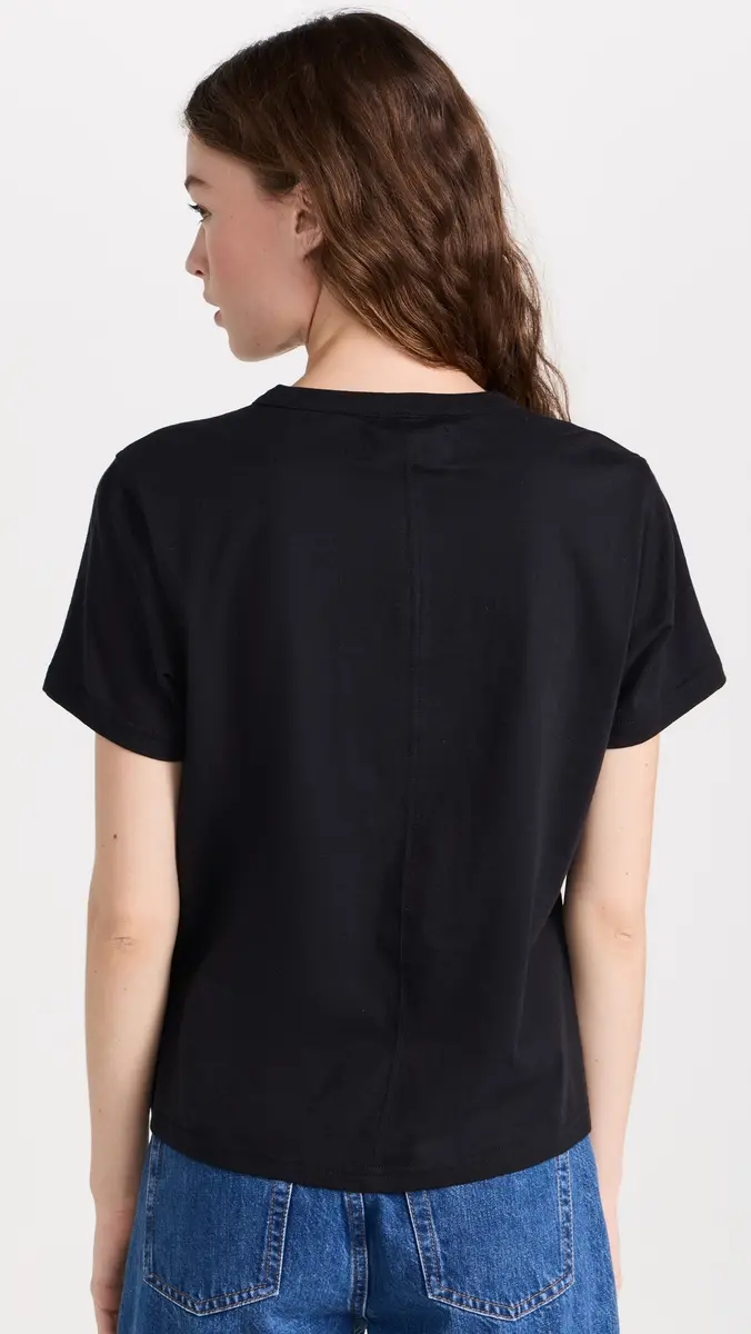 Sold Out NYC The Iconically Soft Perfect Tee in Black Black | Thumbnail 3