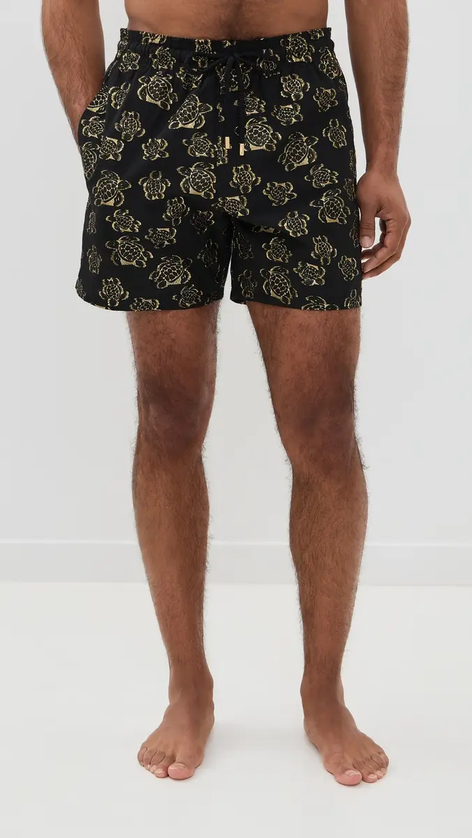 Vilebrequin Moopea wim Shorts 5 Noir | Thumbnail 2 Vilebrequin Moopea wim Shorts 5 Noir | Thumbnail 2