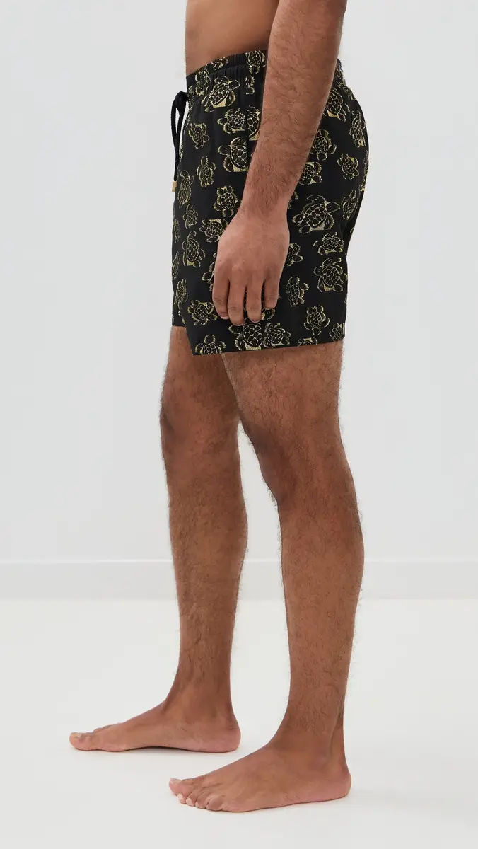Vilebrequin Moopea wim Shorts 5 Noir | Thumbnail 4 Vilebrequin Moopea wim Shorts 5 Noir | Thumbnail 4