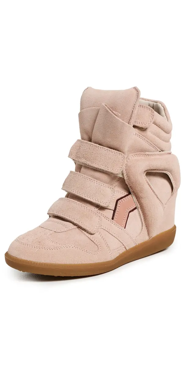 Isabel Marant Bekett Sneakers Pale Pink/Peach | Image 1 Isabel Marant Bekett Sneakers Pale Pink/Peach | Image 1