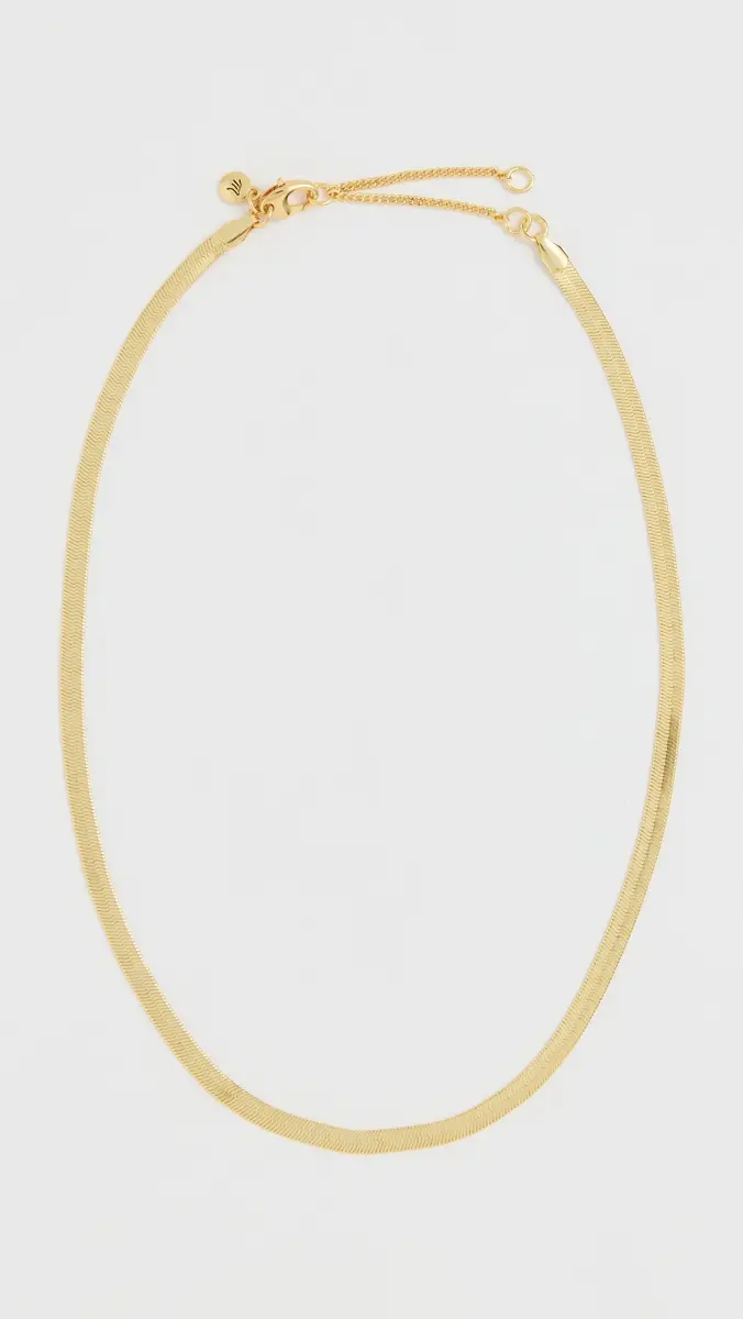Madewell Herringbone Chain Necklace | Thumbnail 2