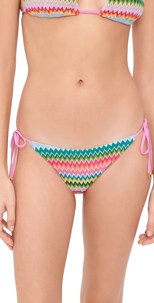 PQ Swim Tie Side Bikini Bottoms Ziggy L | Image 1 PQ Swim Tie Side Bikini Bottoms Ziggy L | Image 1