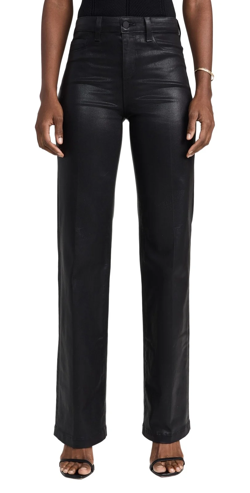 L'Agence Clayton Wide Leg Jeans