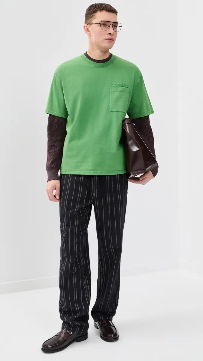 Marni T-Shirt Dark Olive | Thumbnail 5 Marni T-Shirt Dark Olive | Thumbnail 5