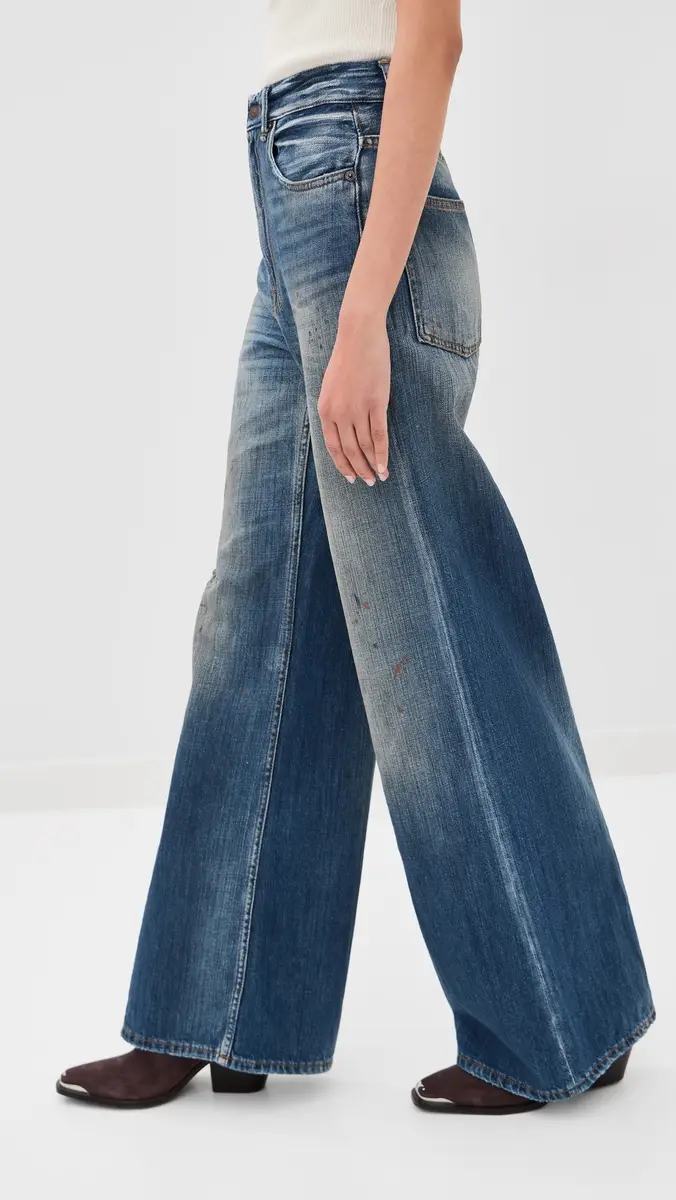 Acne Studios 2022 Distressed Jeans Mid Blue | Thumbnail 5 Acne Studios 2022 Distressed Jeans Mid Blue | Thumbnail 5