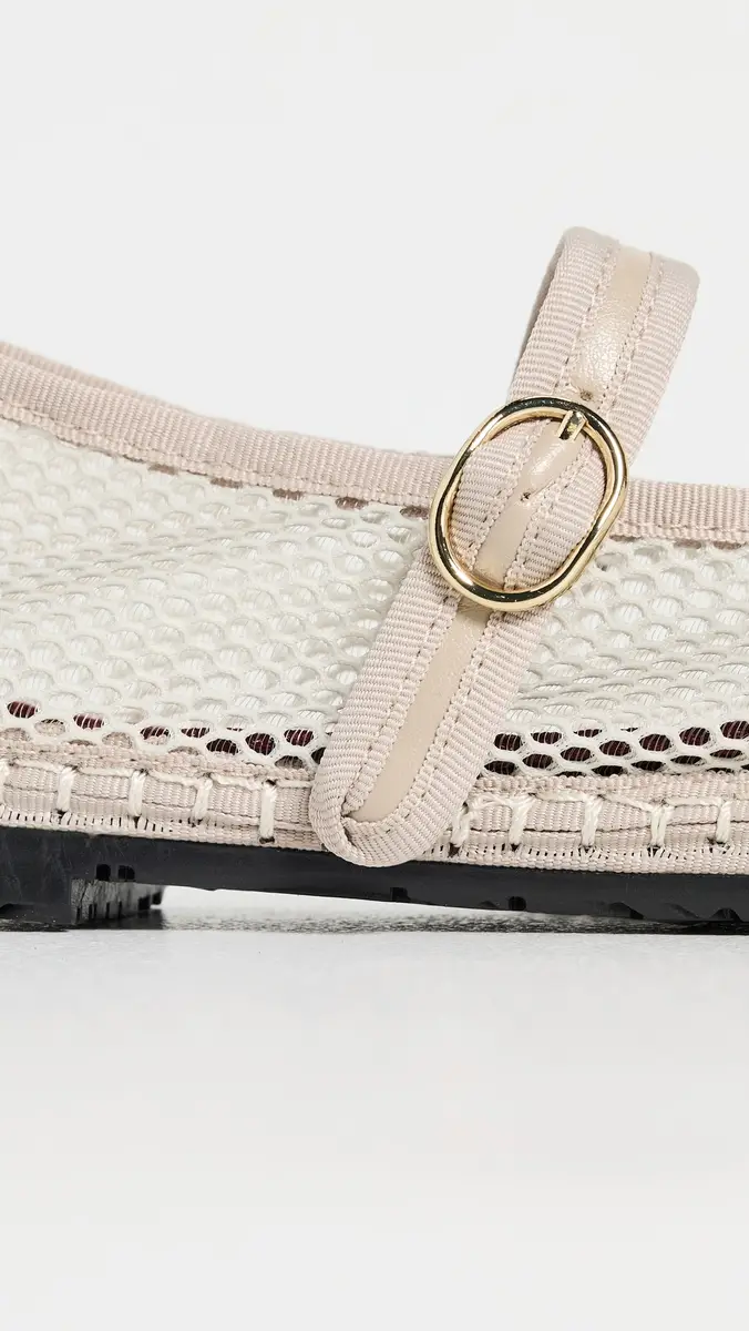 Flabelus Isabella Mesh Mary Jane Flats | Thumbnail 6