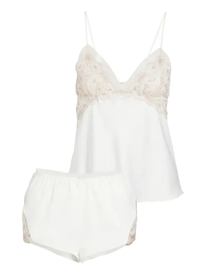 Rosa Cami & Shorts Set Ivory Rosa Cami & Shorts Set Ivory
