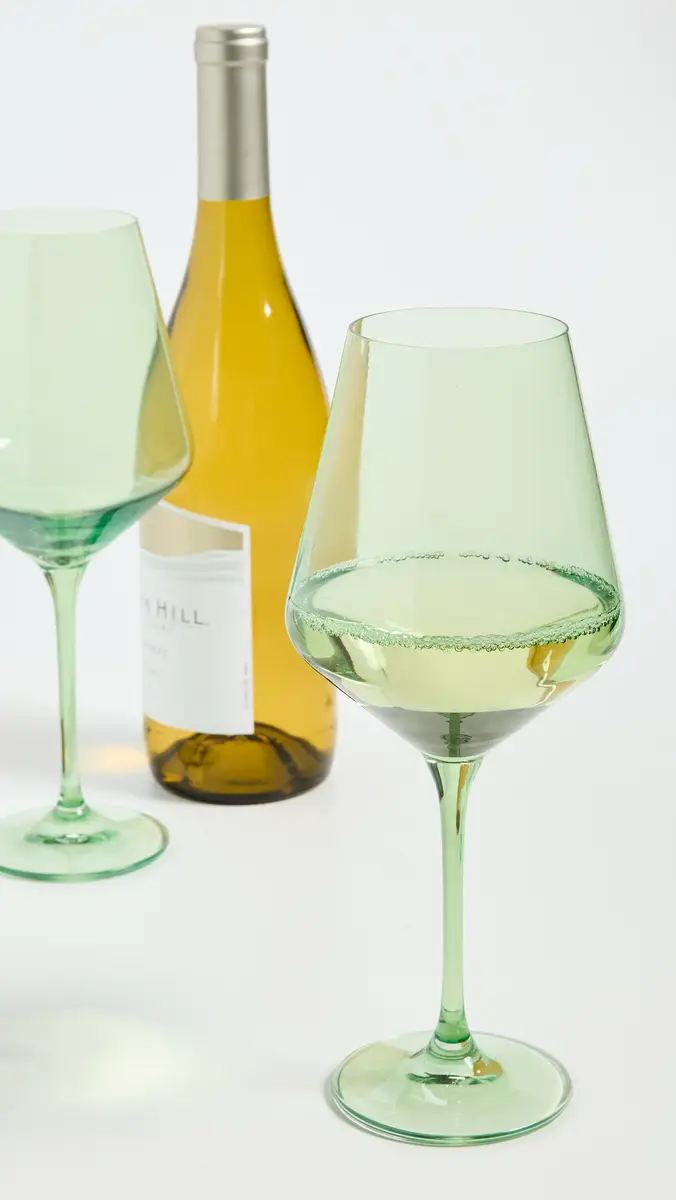 Estelle Colored Glass Stemware Set of 2 | Thumbnail 3 Estelle Colored Glass Stemware Set of 2 | Thumbnail 3