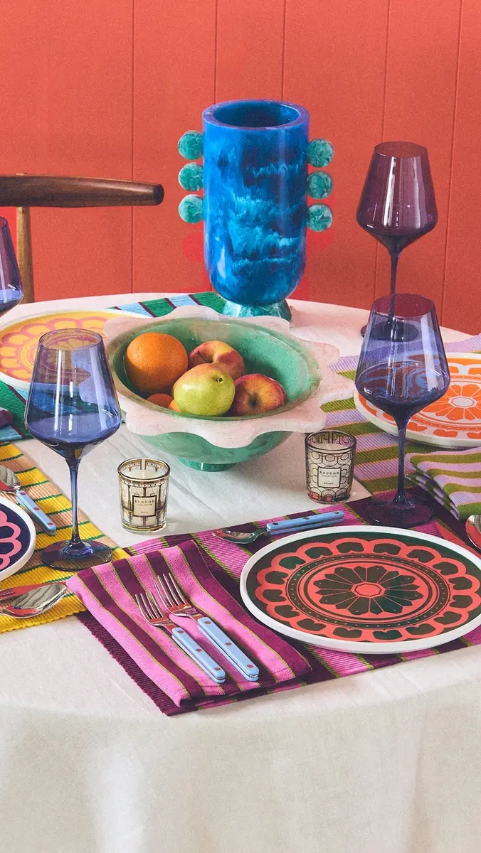 Estelle Colored Glass Stemware Set of 2 | Thumbnail 4