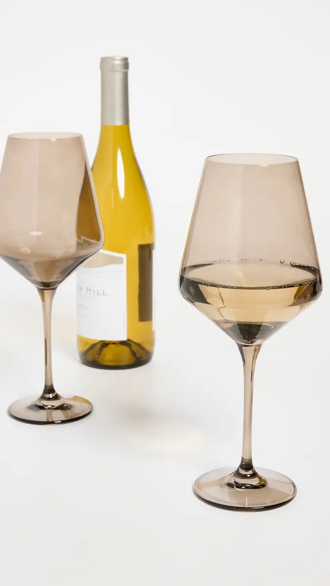 Estelle Colored Glass Stemware Set of 2 | Thumbnail 3 Estelle Colored Glass Stemware Set of 2 | Thumbnail 3