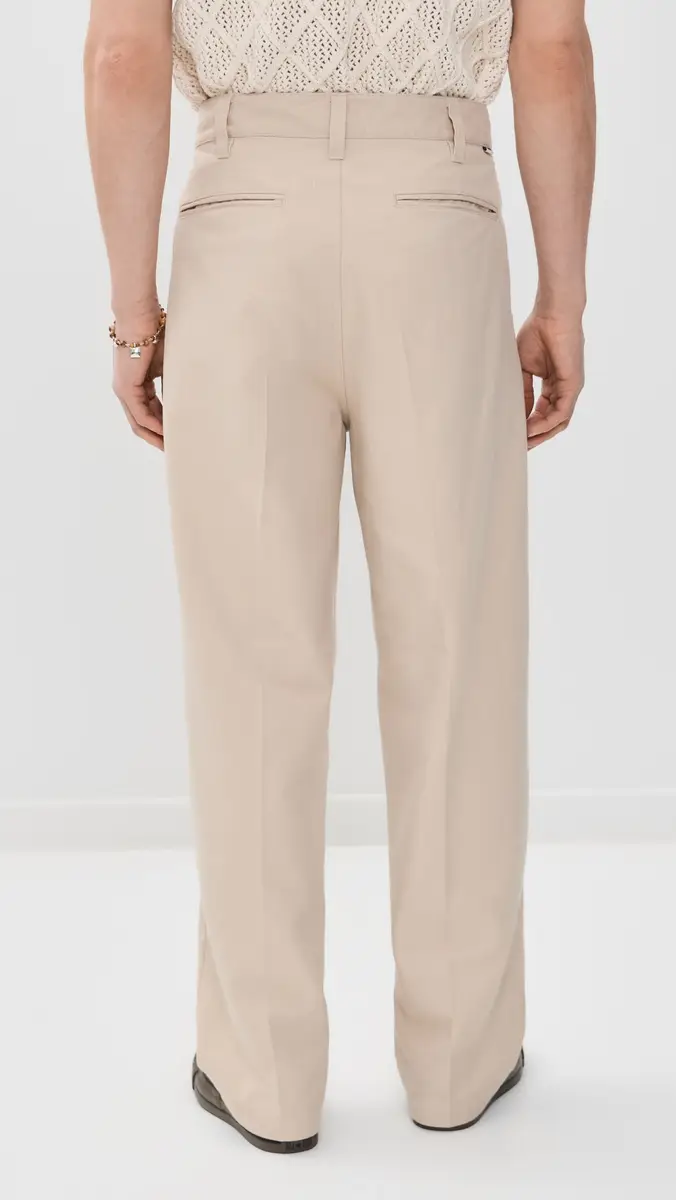 Obey Dean Pleated Khaki Pants | Thumbnail 3 Obey Dean Pleated Khaki Pants | Thumbnail 3