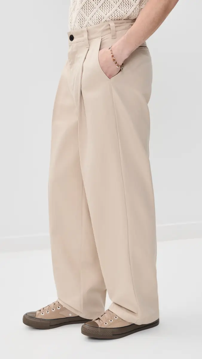 Obey Dean Pleated Khaki Pants | Thumbnail 4 Obey Dean Pleated Khaki Pants | Thumbnail 4