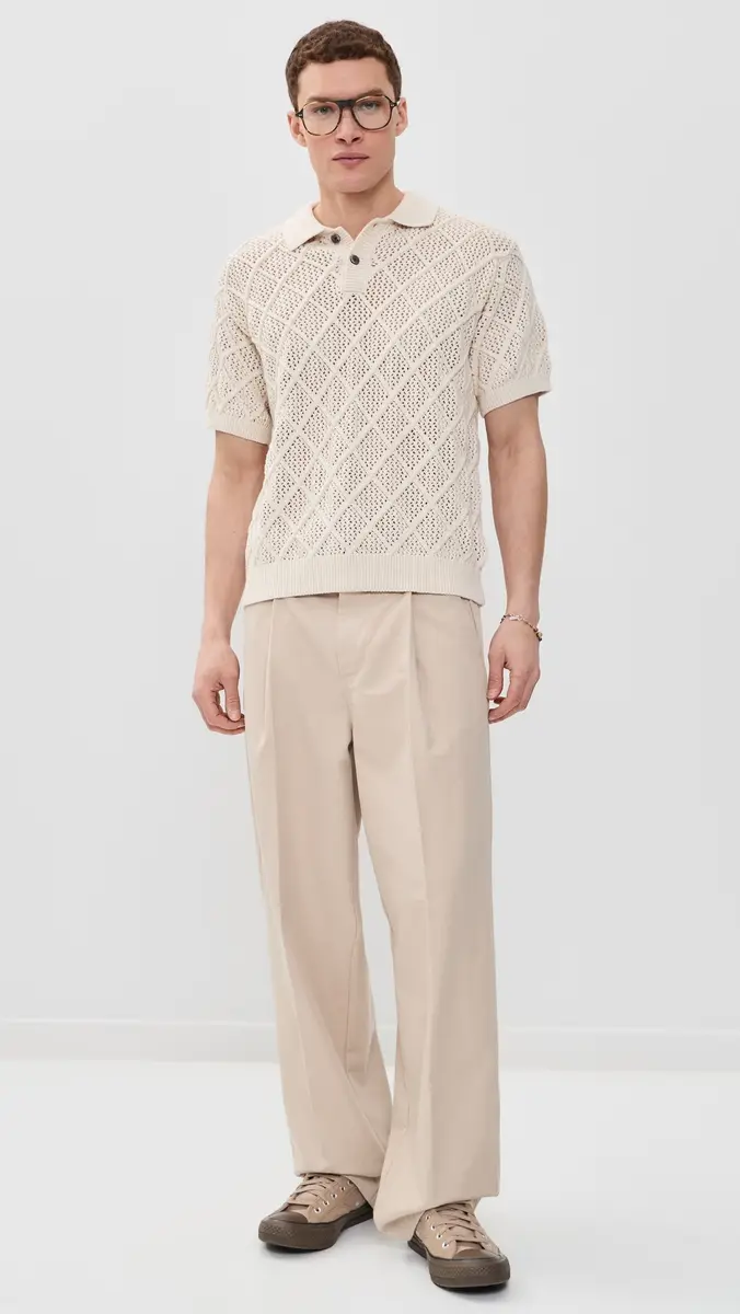 Obey Dean Pleated Khaki Pants | Thumbnail 5 Obey Dean Pleated Khaki Pants | Thumbnail 5
