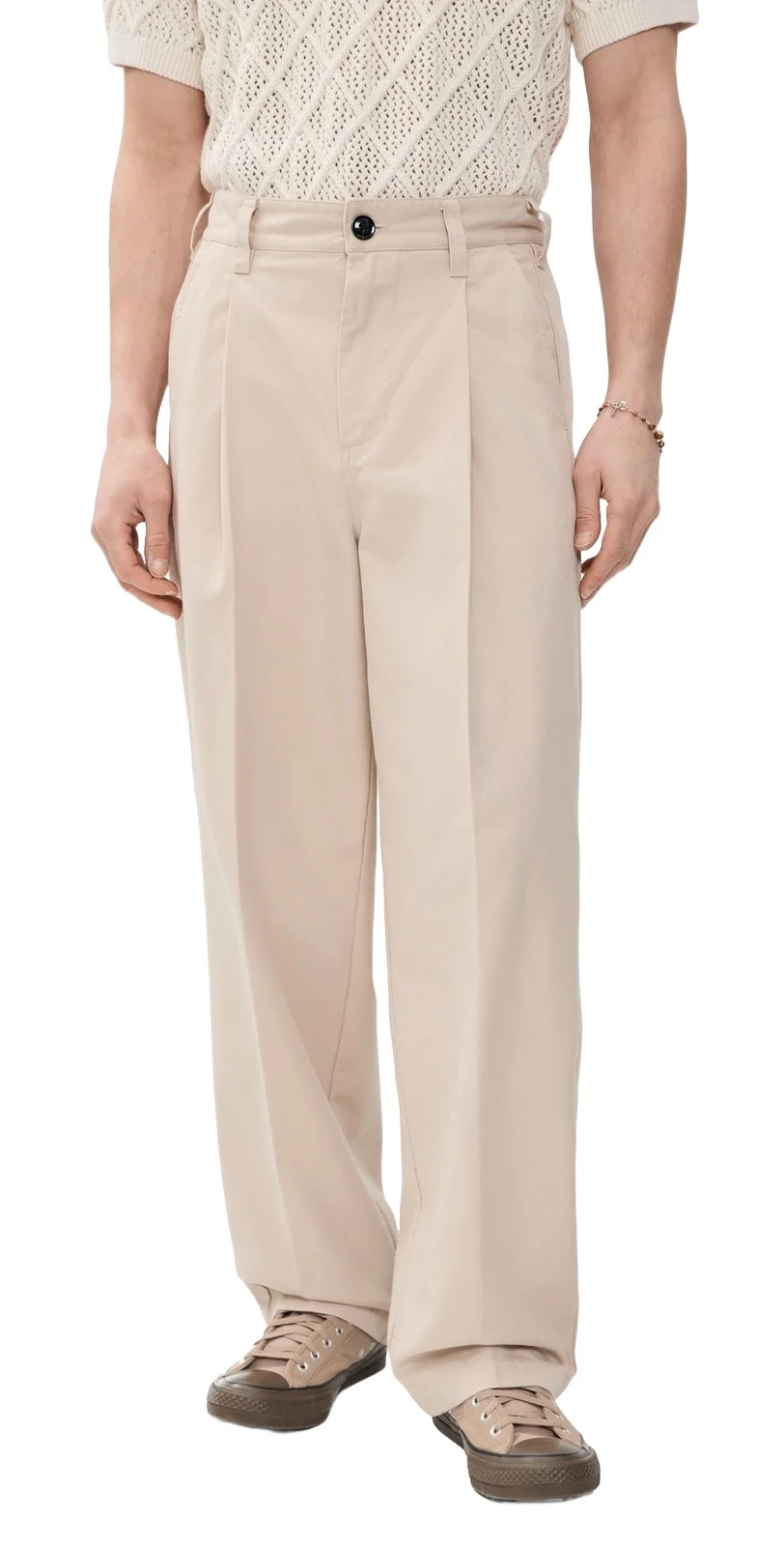 Obey Dean Pleated Khaki Pants
