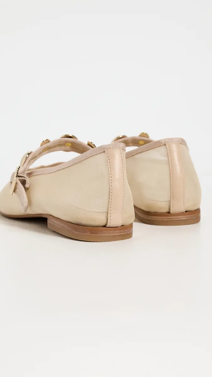 Dolce Vita Relan Mesh Flats French Vanilla | Thumbnail 5 Dolce Vita Relan Mesh Flats French Vanilla | Thumbnail 5