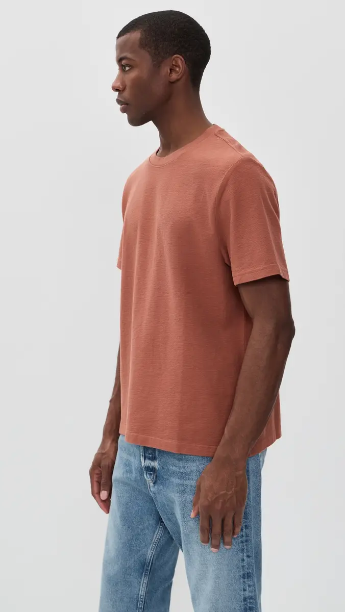 Wax London Dean Tee Rust | Thumbnail 4