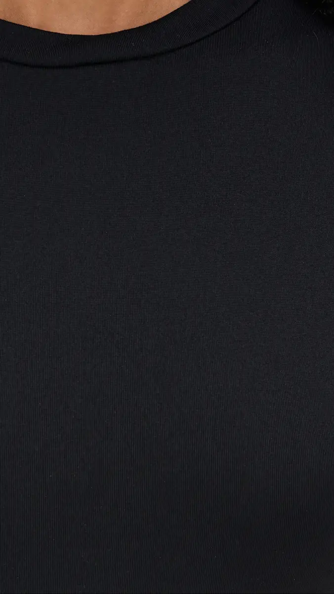 Susana Monaco Essential Crew Tee Black | Thumbnail 6