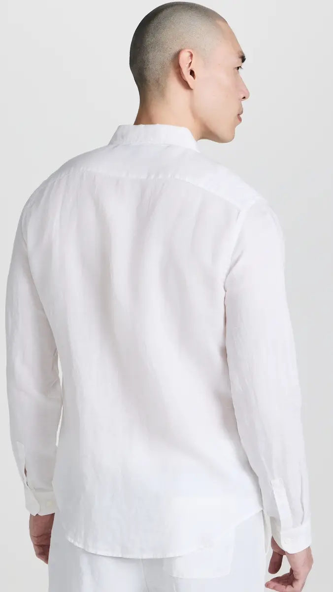 Onia Air Linen Long Sleeve Shirt | Thumbnail 3
