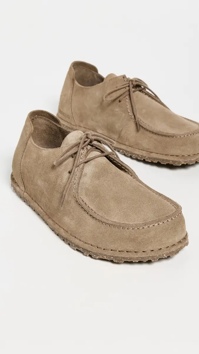 Birkenstock Utti Lace Up Deep Blue Loafers | Thumbnail 4 Birkenstock Utti Lace Up Deep Blue Loafers | Thumbnail 4