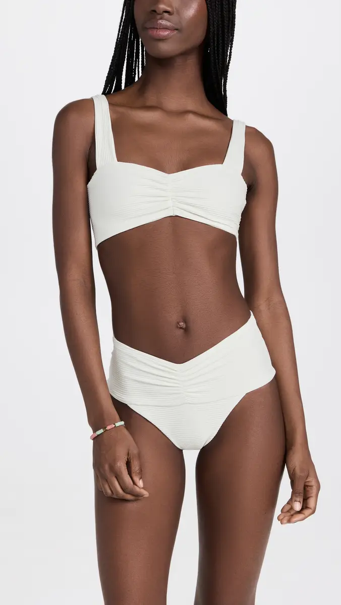 LSPACE Marlee Bikini Top Cream | Thumbnail 5