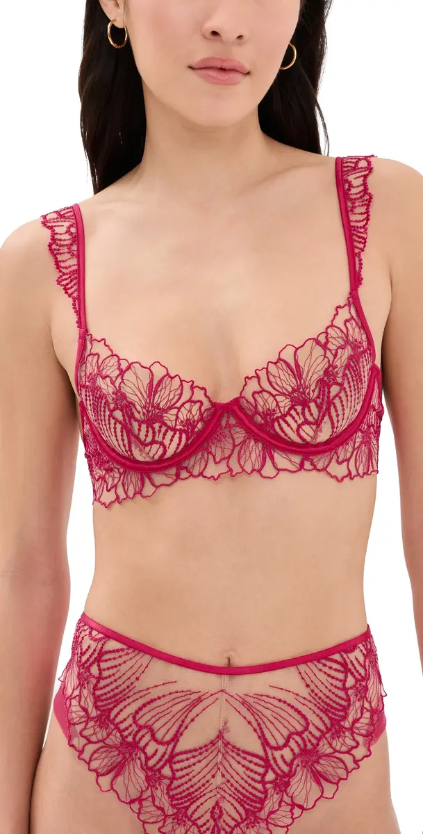Bluebella Amarosa Wired Bra Virtual Pink/Sheer | Image 1 Bluebella Amarosa Wired Bra Virtual Pink/Sheer | Image 1