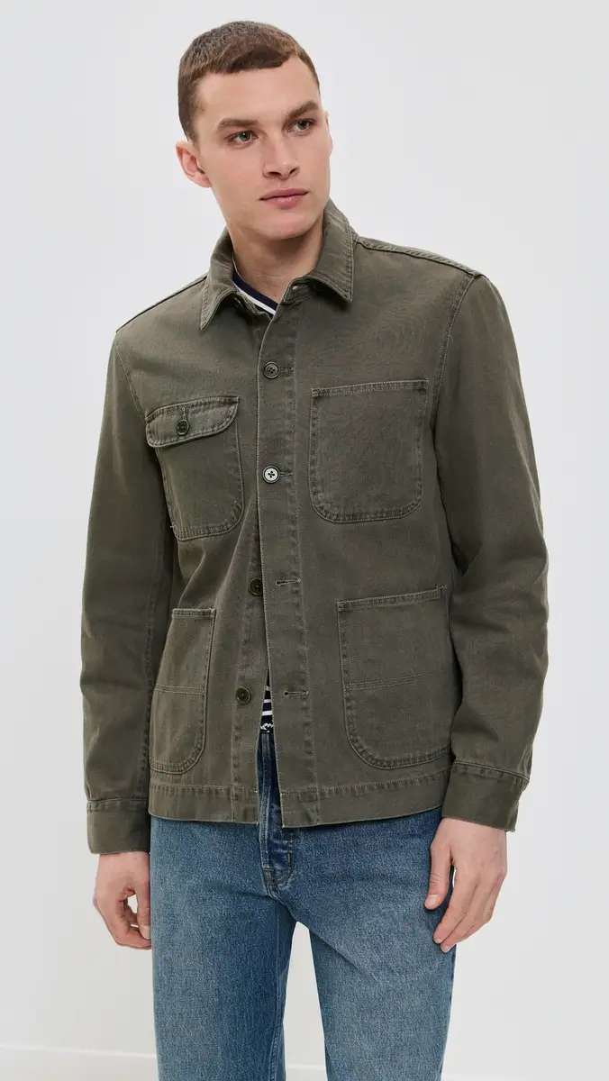 Alex Mill Garment Dyed Work Jacket | Thumbnail 2 Alex Mill Garment Dyed Work Jacket | Thumbnail 2