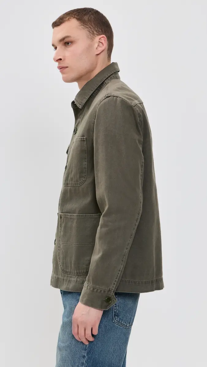 Alex Mill Garment Dyed Work Jacket | Thumbnail 4 Alex Mill Garment Dyed Work Jacket | Thumbnail 4