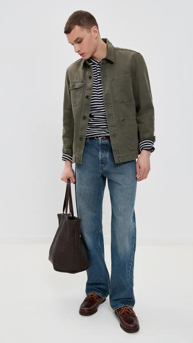 Alex Mill Garment Dyed Work Jacket | Thumbnail 5 Alex Mill Garment Dyed Work Jacket | Thumbnail 5