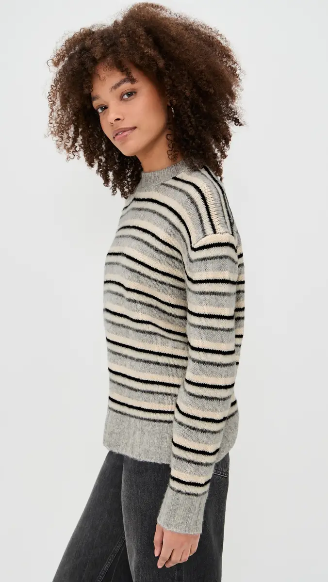 Pistola Hanna Sweater Grey White Stripe | Thumbnail 4