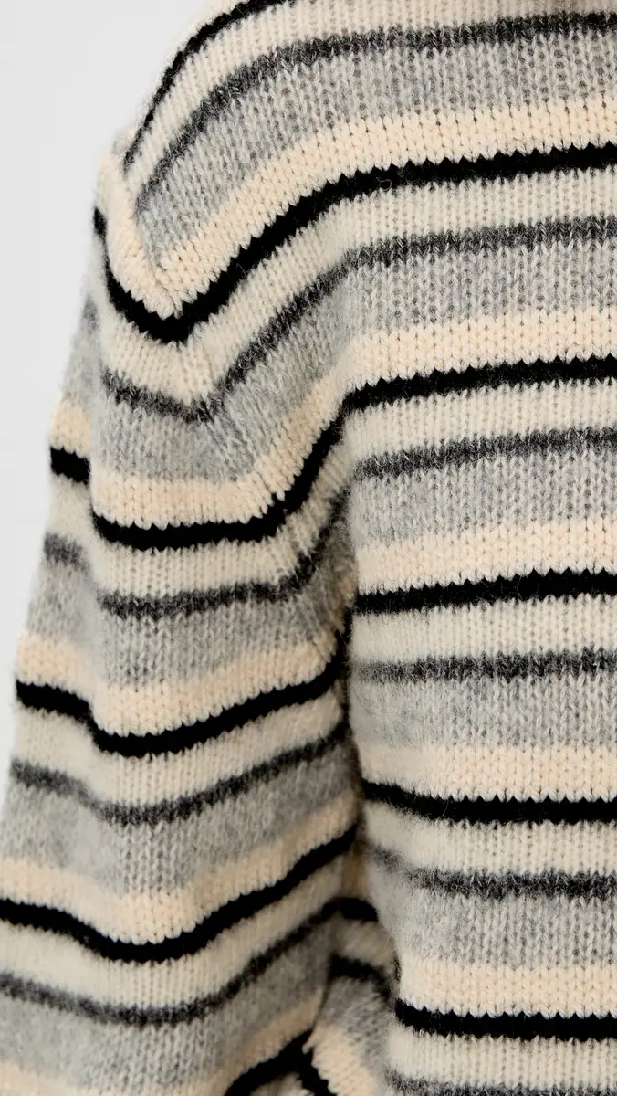 Pistola Hanna Sweater Grey White Stripe | Thumbnail 6